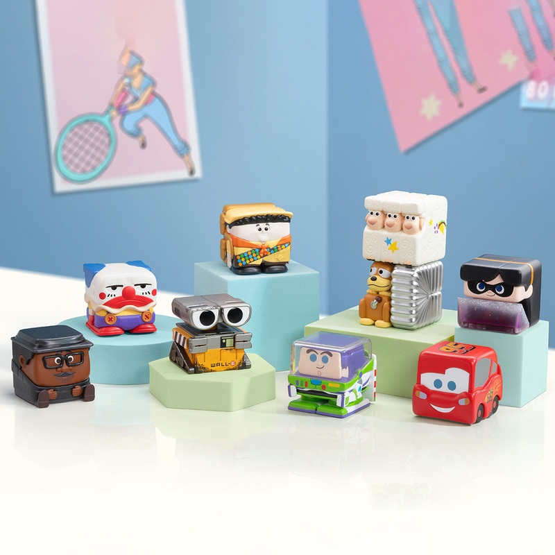 NEWPOP MART Disney/Pixar POP CUBE-1 Series Figures