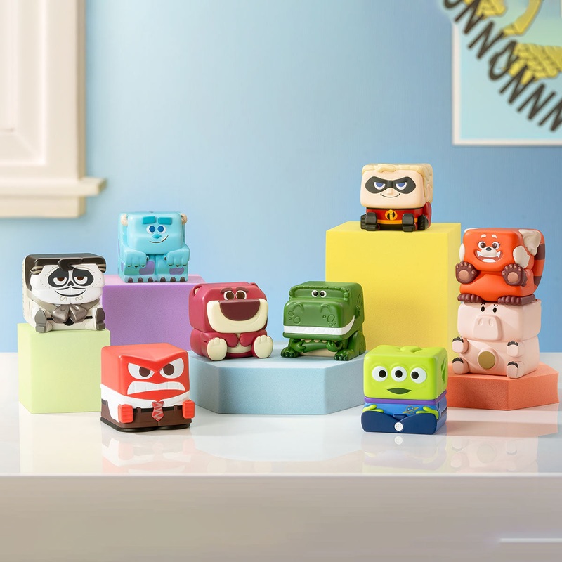 NEWPOP MART Disney/Pixar POP CUBE-3 Series Figures
