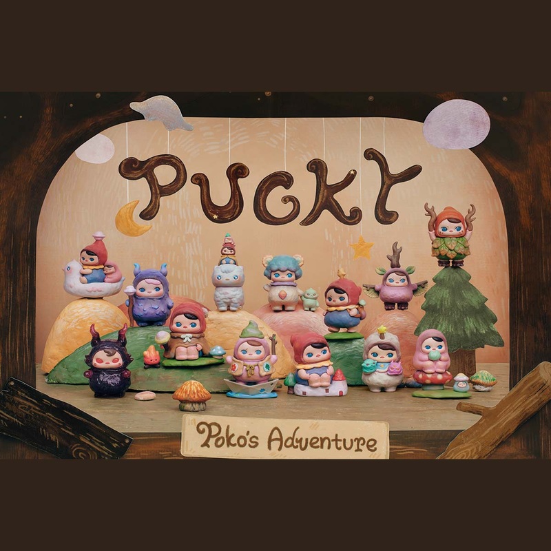 Pop Mart PUCKY Poko’s Adventure Series Figures