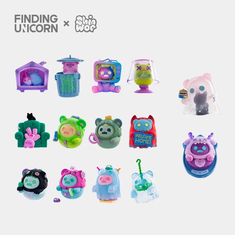ShinWoo Ghost Bear House Series Blind Box