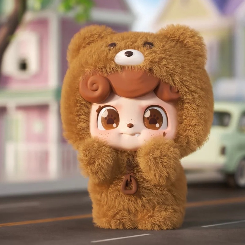 LimitedJotoys Q Kid Coffee Bear Blister Pack Figure
