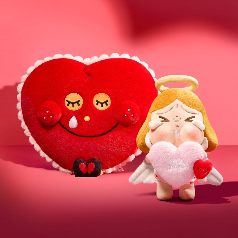 NEWPop Mart CRYBABY Crying for Love Series-Plush Gift Box