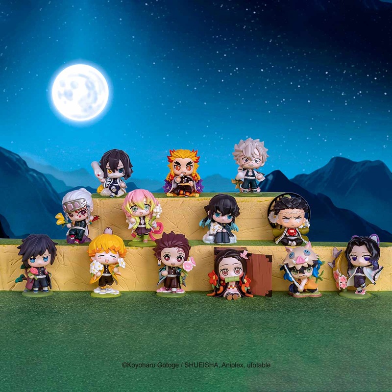 NEWPOP MART Demon Slayer: Kimetsu no Yaiba Birth Flower Series Figures