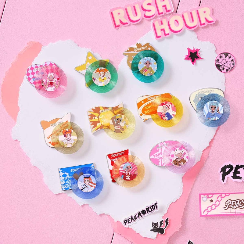 NEWPOP MART Peach Riot Rush Hour Series-Fridge Magnet Blind Box