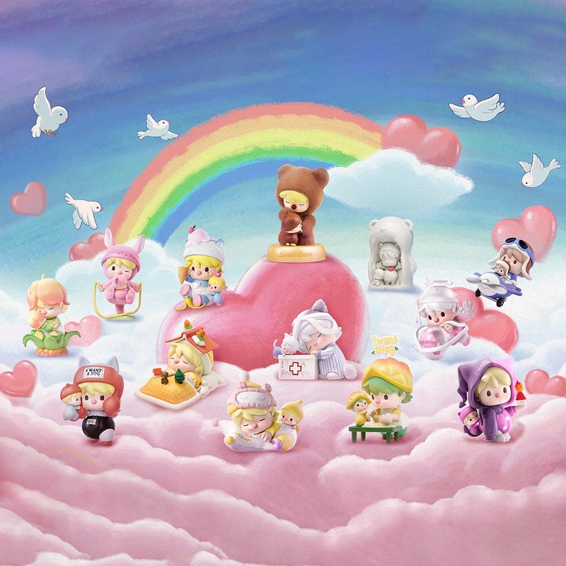 NEWPOP MART Sweet Bean I Want a Hug Series Figures