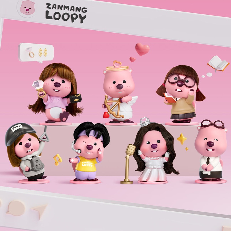 NEWPOP MART ZANMANG LOOPYs Moments Series Figures