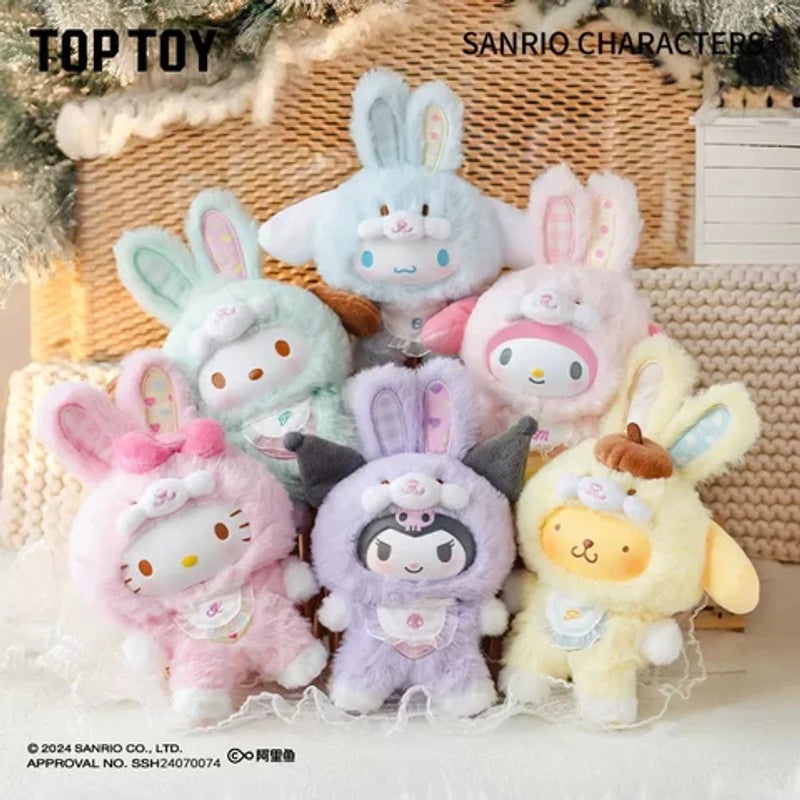 NEWTOP TOY Sanrio Elf Bunny Baby Series Vinyl Face Plush