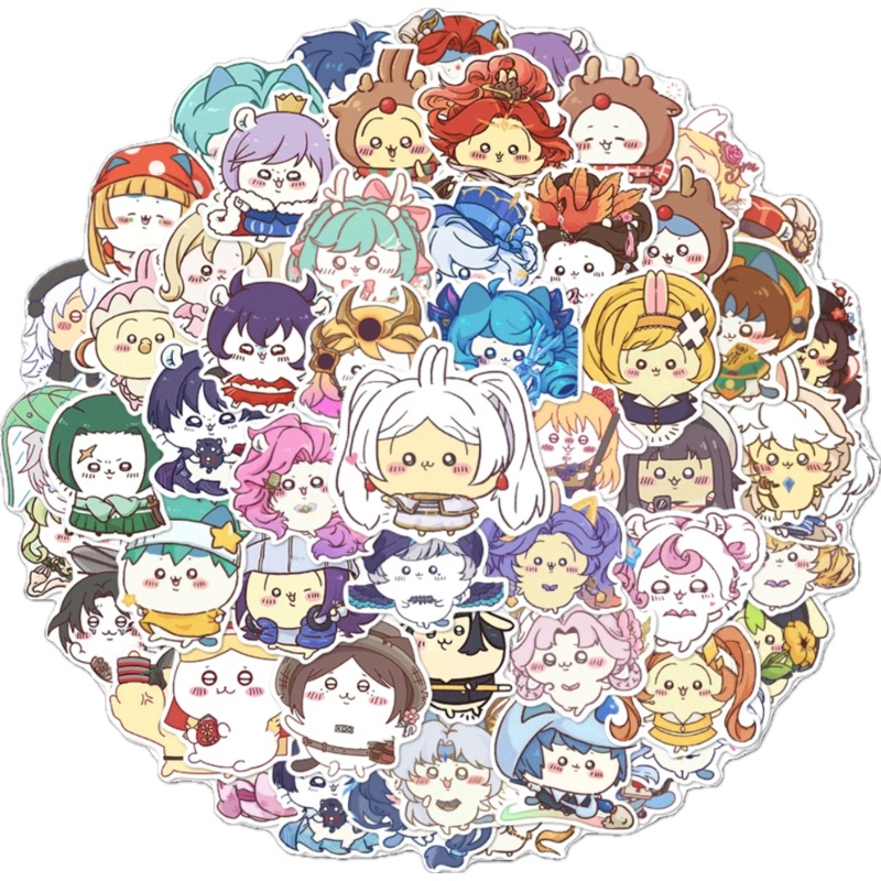 Japanese Cartoon ChiiKawa | Anime Characters Sticker Set – 63 Pieces Phone iPad Schedule Notebook