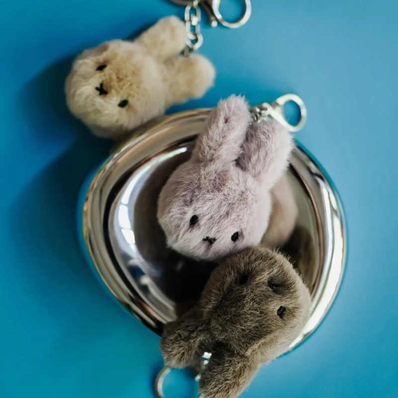 MIFFY ECO Fuzzy 3″ Keychain