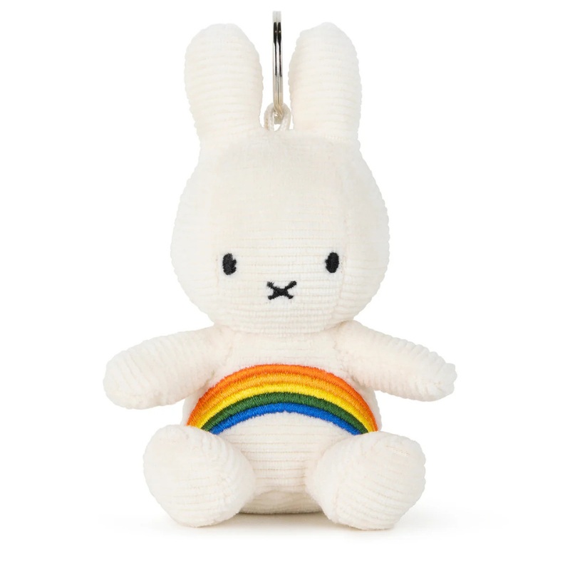 MIFFY Rainbow Offwhite 4″ Keychain