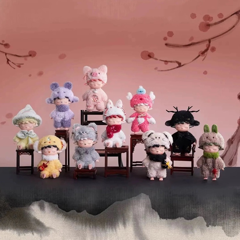 MIMI-Leisurely Elf Vinyl Plush Blind Box