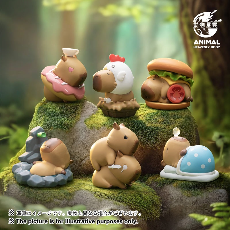 NEWAnimal Heavenly Body Capybara Series 2 Blind Box