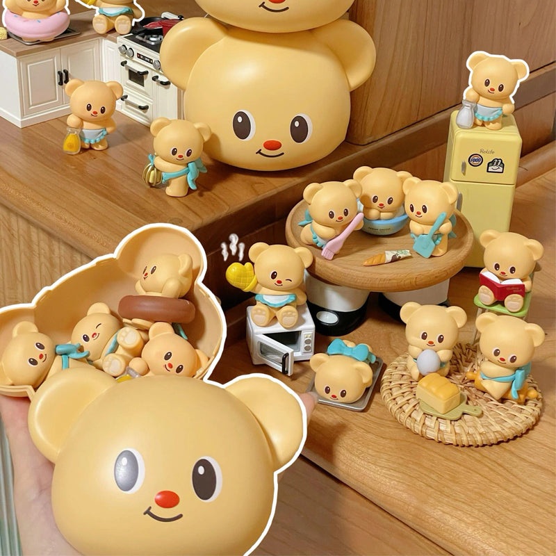 NEWButterBear Baked with Love Series Cubby Face