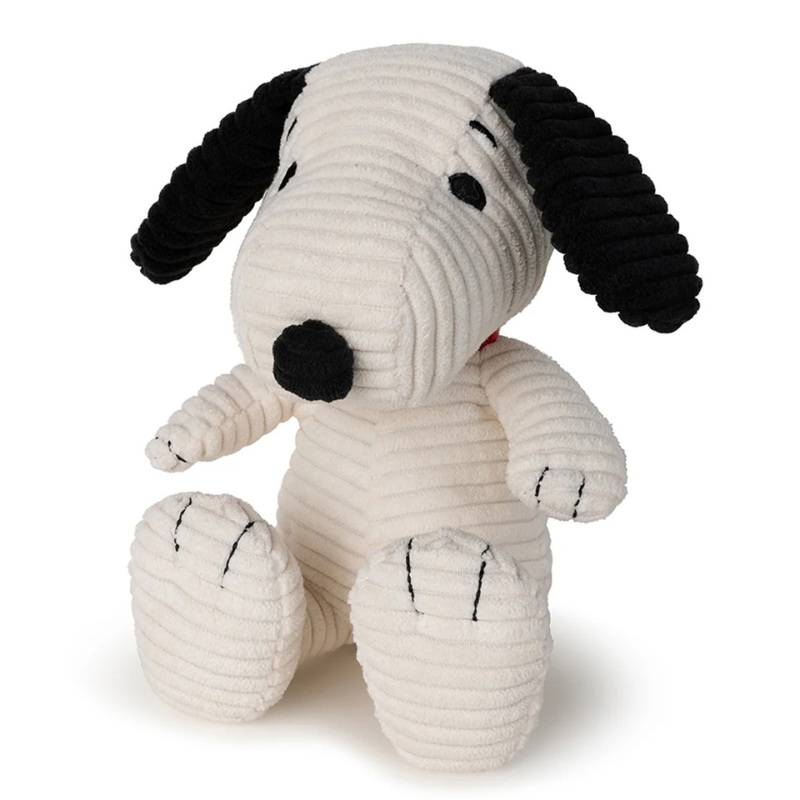PEANUTS SNOOPY ECO Corduroy Cream 7.5″ Plush