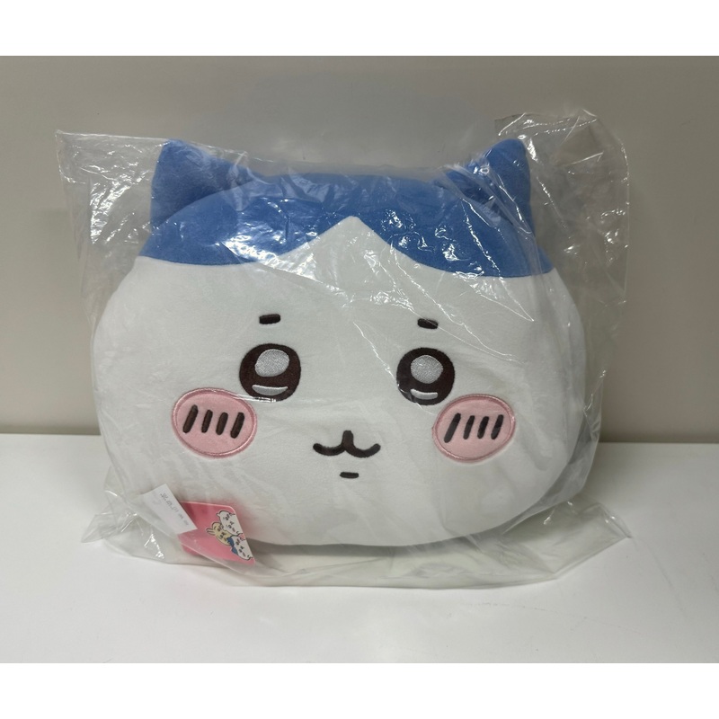 ChiiKawa X Miniso | ChiiKawa Hachiware Usagi –  Hachiware Big Face Cushion Plush Doll Kawaii items Room Decoration doll