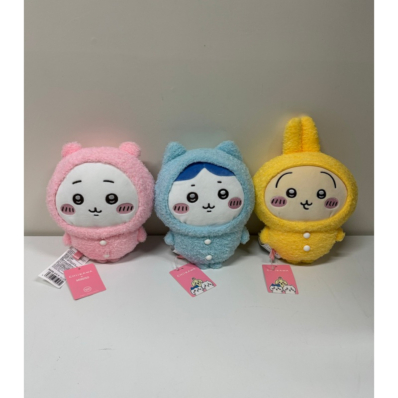 ChiiKawa X Miniso | ChiiKawa Hachiware Usagi Pajamas Plush Doll – 30cm Kawaii items Room Decoration doll