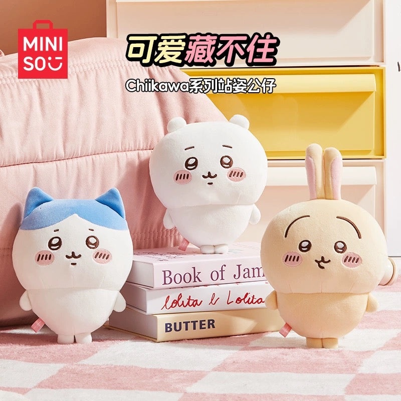 ChiiKawa X Miniso | ChiiKawa Hachiware Usagi –  S Size 20cm – M Size 30cm – L Size 50cm Plush Doll Kawaii items Room Decoration doll
