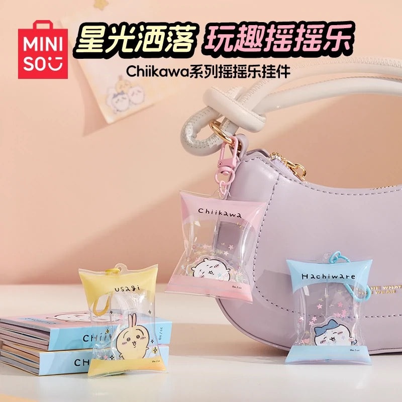 ChiiKawa X Miniso | ChiiKawa Hachiware Usagi Shake Keychain – Kawaii items Room Decoration