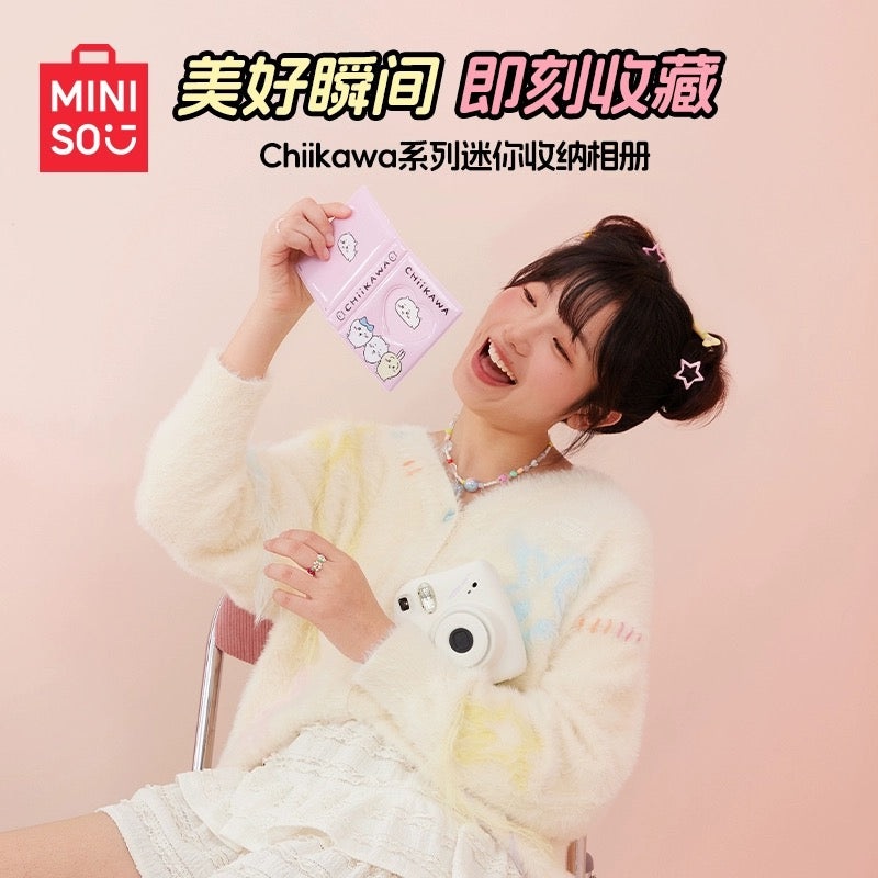 ChiiKawa X Miniso | ChiiKawa Small Photo Book – Kawaii items Room Decoration doll