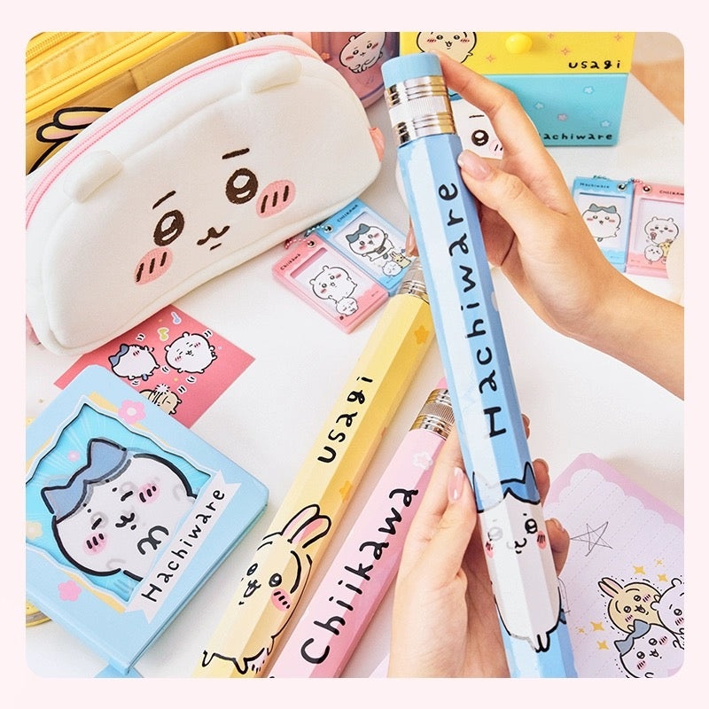 ChiiKawa X Miniso | ChiiKawa Hachiware Usagi Super Big HB Pencil – Kawaii items Room Decoration Stationery