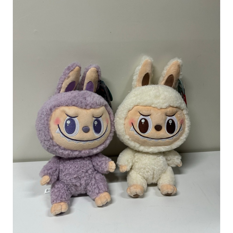 Popmart Popland Limited Edition | Macaron Pastel Plush Doll Zimomo Labubu White Purple – Kasing Lung 20cm Plush Doll Kawaii items Room Decoration doll
