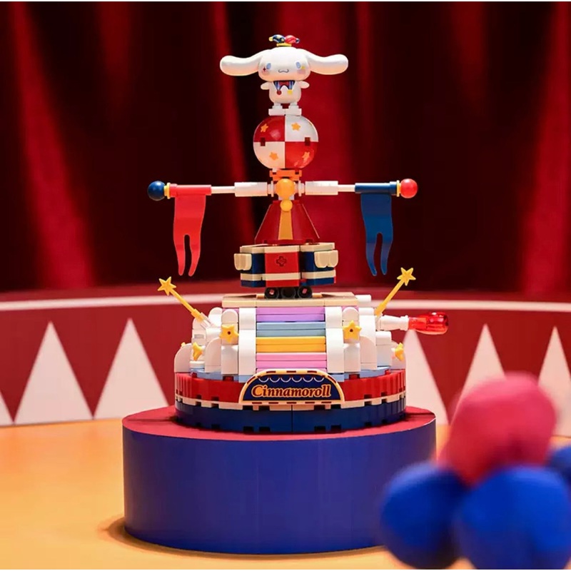 Sanrio Happy Circus Cinnamoroll – Building Blocks Toy Collections