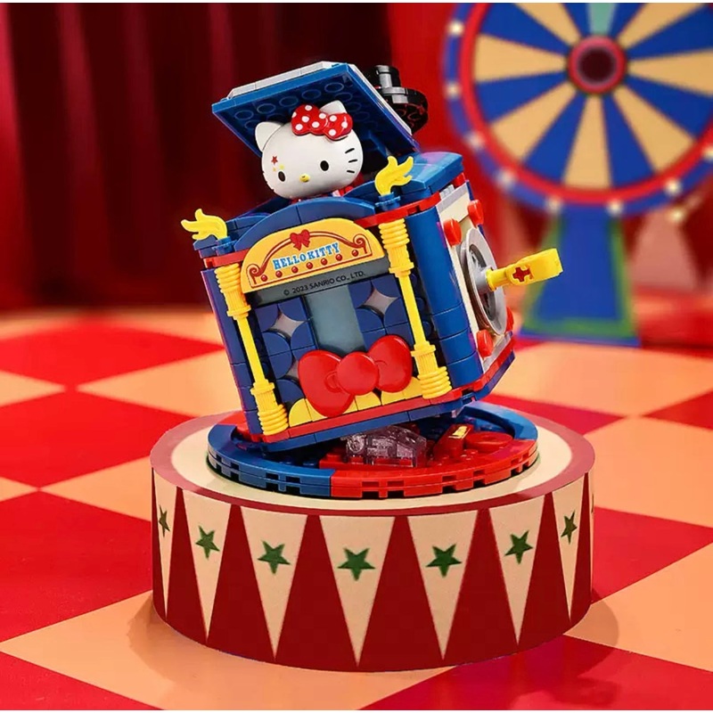 Sanrio Happy Circus Hello Kitty – Building Blocks Toy Collections