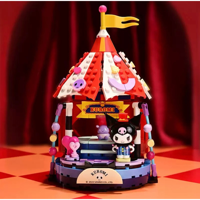 Sanrio Happy Circus Kuromi – Building Blocks Toy Collections