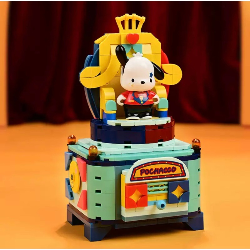 Sanrio Happy Circus Pochacco – Building Blocks Toy Collections