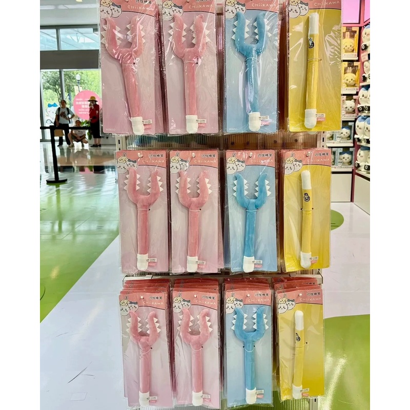 ChiiKawa X Miniso | ChiiKawa Hachiware Usagi Sasumata Stick Pen – Kawaii Items Cute Stationery