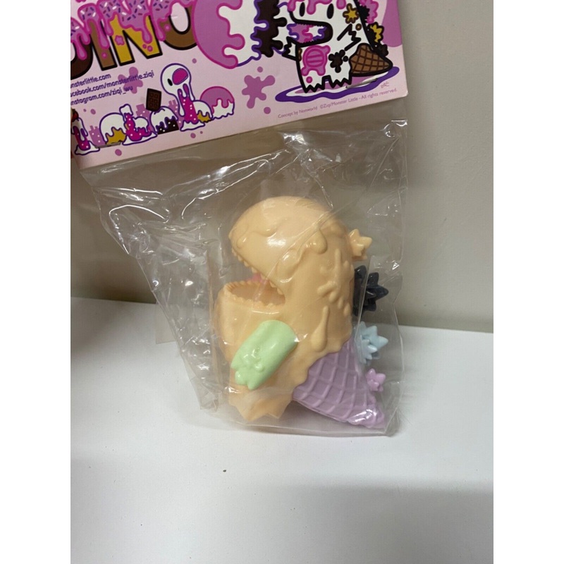 Unbox Dino Orange Ice Cream Cute Character Figure Limited Model Rare