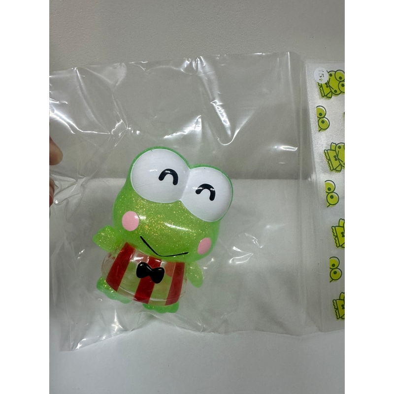 Unbox x Sanrio KeroKeroKeroppi Glitter Ver. Vinyl Figure Toy Collections Rare