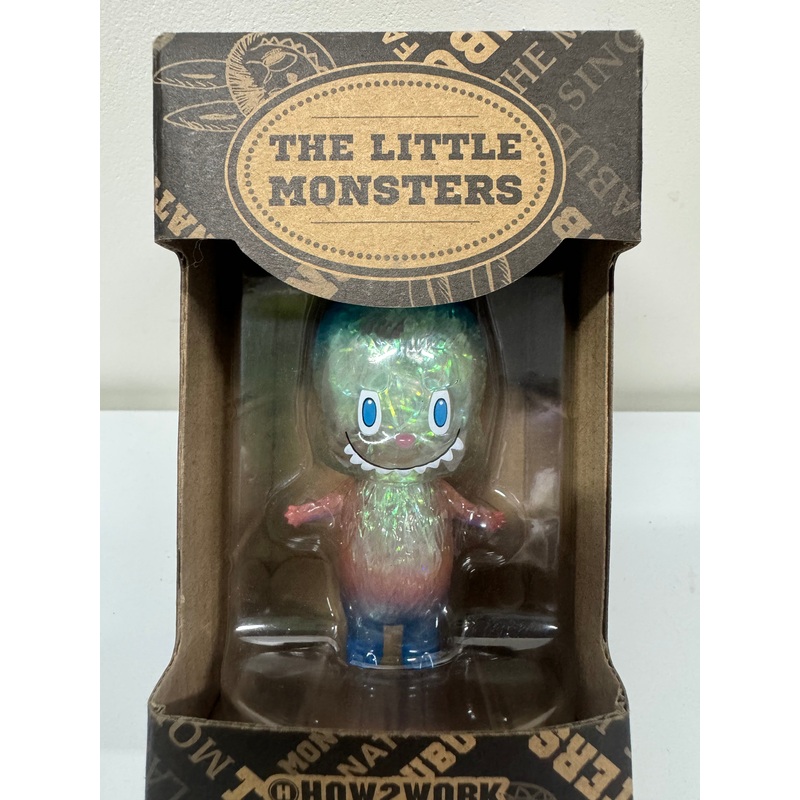 How2work Mini Labubu Glitter Blue Japan ver Limited Edition Retired Rare