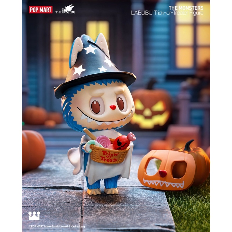 Popmart Halloween Series Limited Edition | The Monsters Labubu Trick or Treater Figure – 10cm Kasing Lung Zimomo Labubu Toy Collection