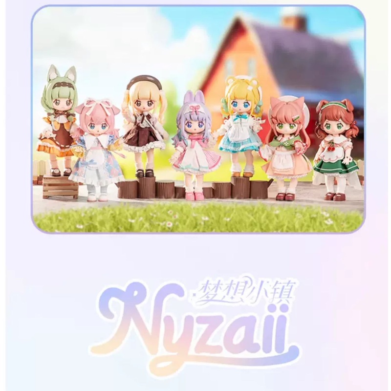 Simon Toys Nyzaii Dream Village 1/12 ob11 11cm BJD Doll Ball Joint Doll – Collectible Toys Mystery Blind Box