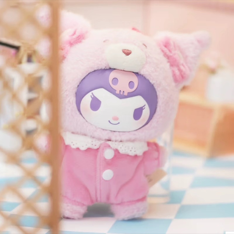 TopToy Sanrio Characters Latte Baby | Special Pink Kuromi – Collectable Toys Mystery Blind Box
