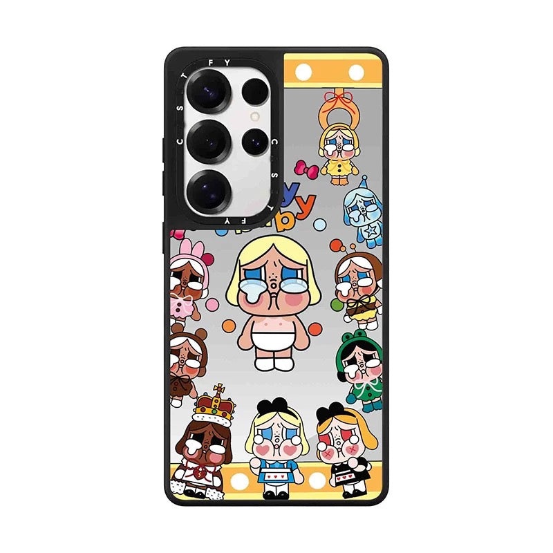 Cartoon Cute Cry Baby Family – Phone Case Samsung Galaxy S25 S24 S23 Ultra