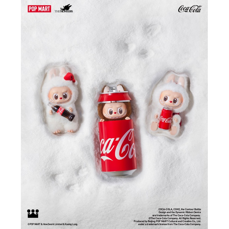 Popmart The Monster X Soft Drinks Limited Edition | Labubu Vinyl Face Plush Doll Figure Keychain – 15cm Kasing Lung Zimomo Labubu Toy Collection