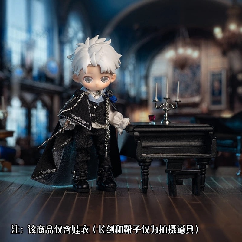 Simon Toys Cosplay Doll Outfits Set | Dark Knight – 1/12 ob11 11cm BJD Doll Ball Joint Doll