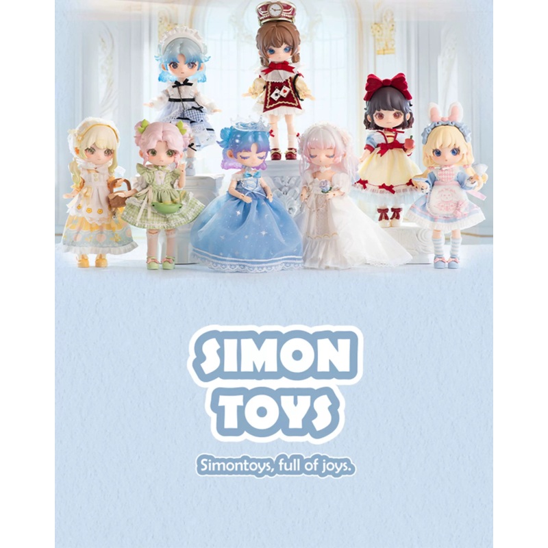 Simon Toys Liroro Series 2 | Fairytale House – 1/12 ob11 11cm BJD Doll Ball Joint Doll Collectible Toys Mystery Blind Box