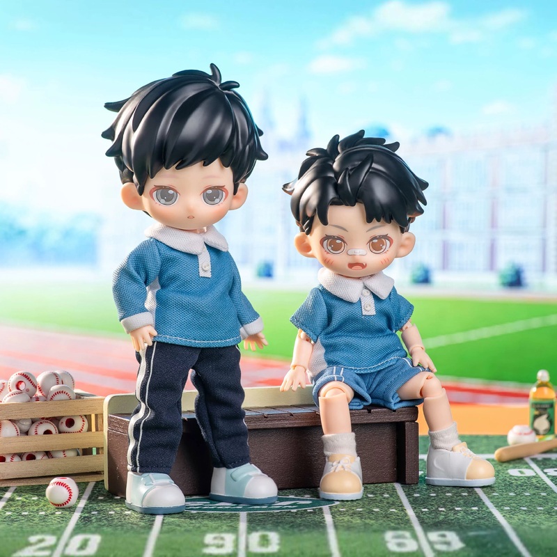 Simon Toys Peetsoon | Summer & Winter Sport Uniform Special Limited Edition – 1/12 ob11 11cm BJD Doll Ball Joint Doll Collectible Toys Cute Boy
