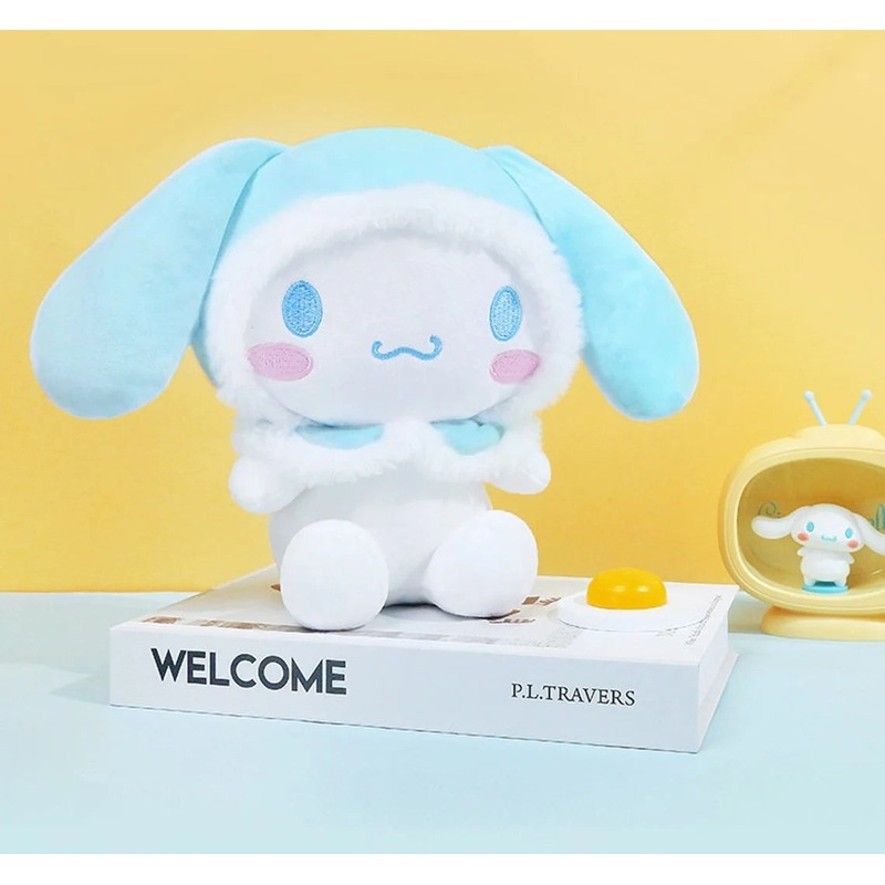 Sanrio Cinnamoroll with Blue Hood Plush Doll