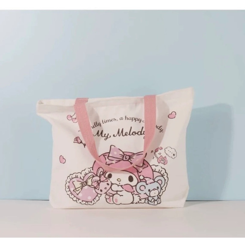 Sanrio My Melody Tote Bag with Zipper