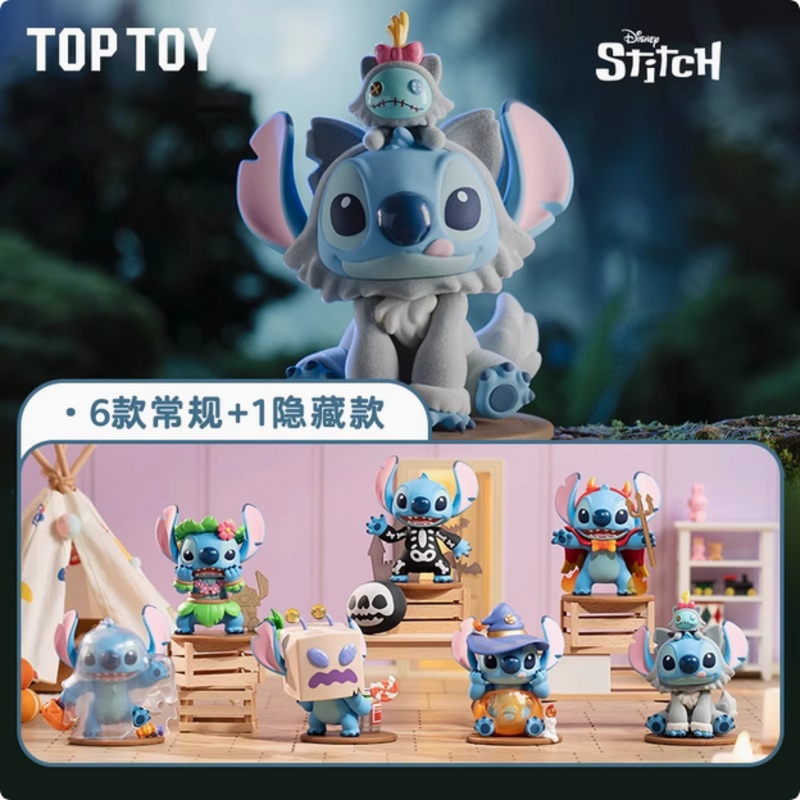 TOPTOY x Stitch Weird Dairy Series Box Part 1 – Figure Collectable Toys Mystery Blind Box