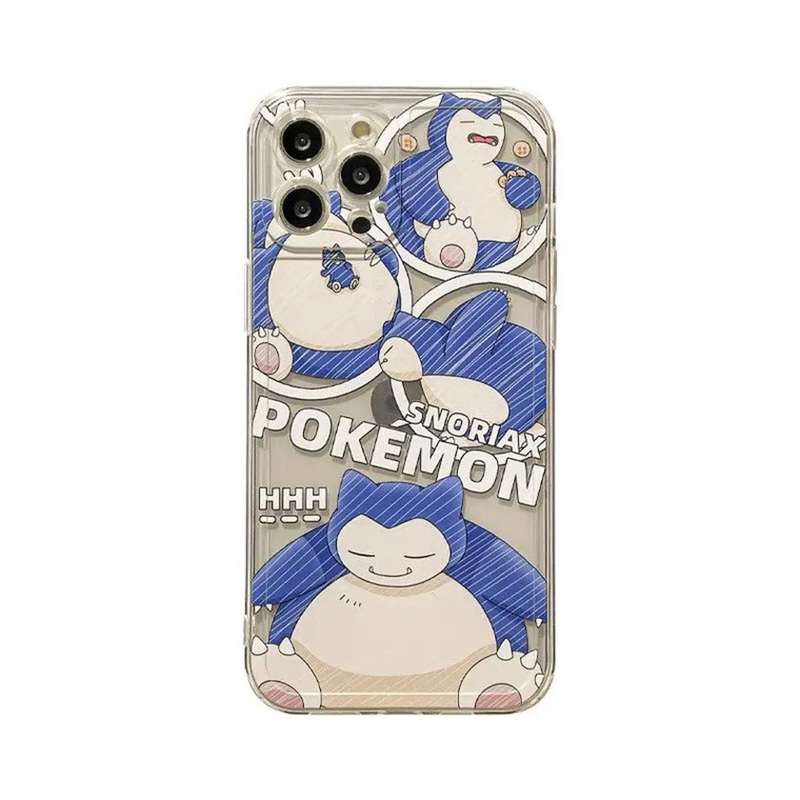 Pokmon All Snoriax iPhone Case 6 7 8 PLUS SE2 XS XR X 11 12 13 14 15 Pro Promax 12mini 13mini
