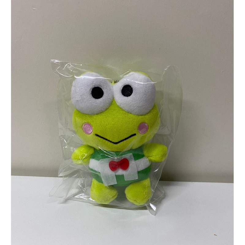 Sanrio Kerokerokeroppi Mini Plush Doll Keychain