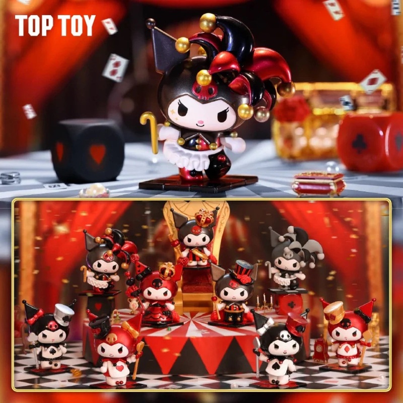 Top Toy x Sanrio Characters | Kuromi Poker Kingdom Seriess – Kawaii Collectable Toys Mystery Blind Box