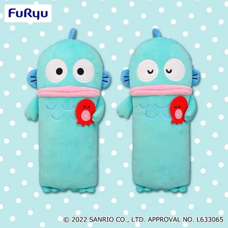 Sanrio Hangyodon 42cm Long Giant Pillow Cushion Plush Doll