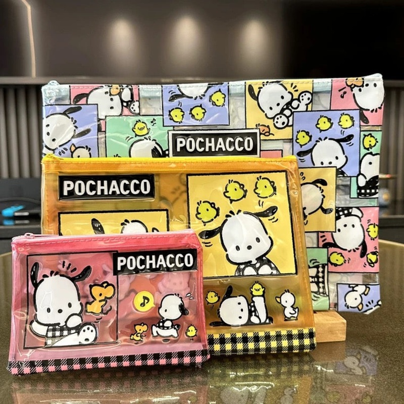 Sanrio Japan Pocachoo Comics Style Set of 3 PVC File Folder – A4 A5 A6