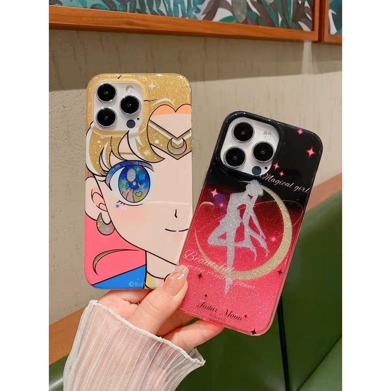 Sailormoon Sailor Moon | Handpaint RedMoon – iPhone Case iPhone 13 14 15 16 Pro Promax